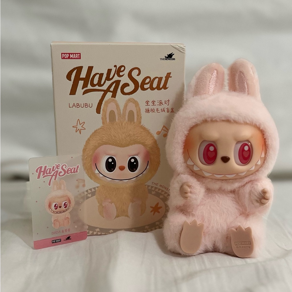 Pop Mart Labubu Pink Bunny Collectible Figure